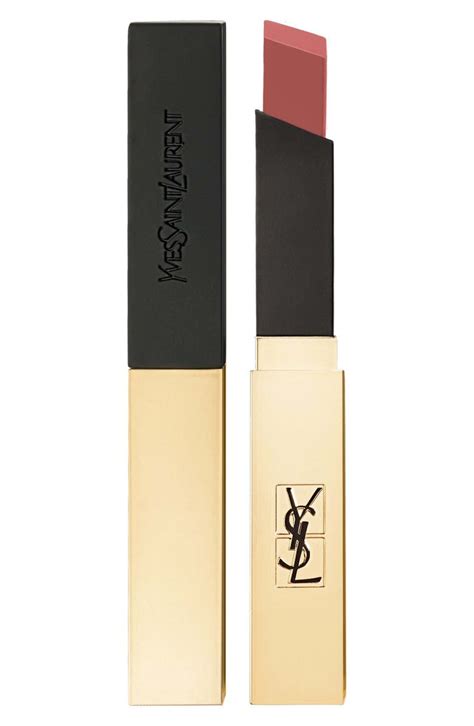 rossetto rouge levre matte yves saint laurent|Rouge Pur Couture The Slim Matte Lipstick .